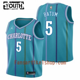 NBA Charlotte Hornet Trikots Nicolas Batum 5 Jordan Classic Edition Swingman - Kinder